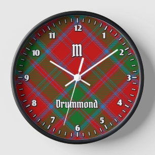 Horloge Clan Drummond Tartan