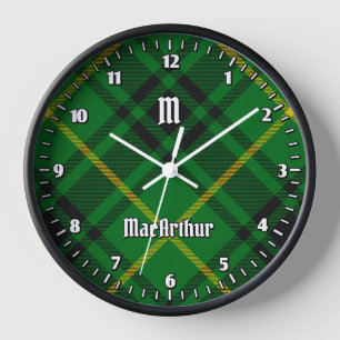 Horloge Clan MacArthur Tartan