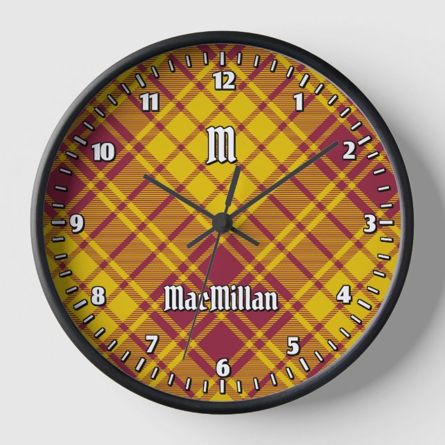 Horloge Clan MacMillan robe Tartan (Recto)