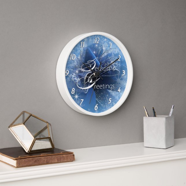 Horloge Clock de Christmas (Bureau)
