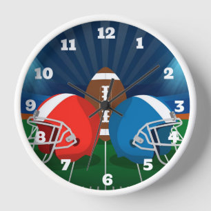 Horloge Clock de football