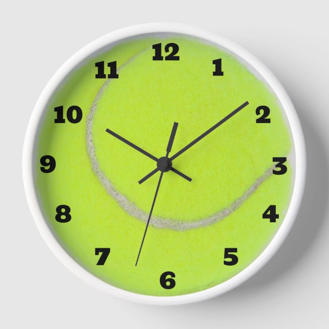Horloge Clock de tennis (Recto)