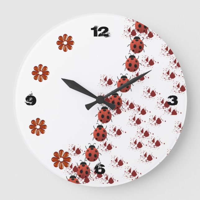 horloge coccinelle (Recto)