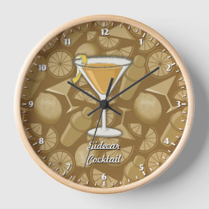 Horloge Cocktail Sidecar