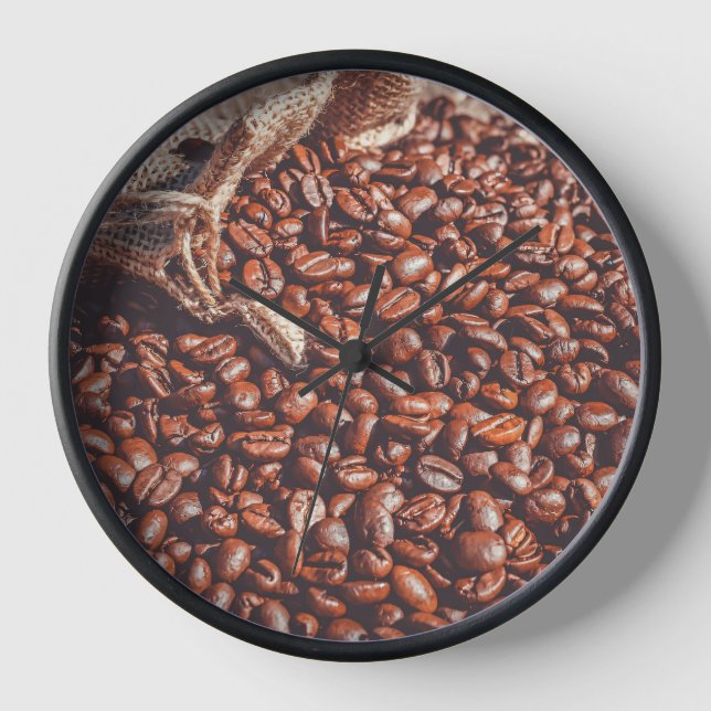 Horloge Coffee Bean (Recto)