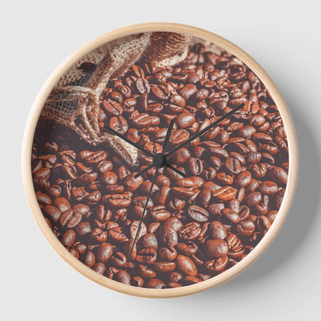 Horloge Coffee Bean (Recto)