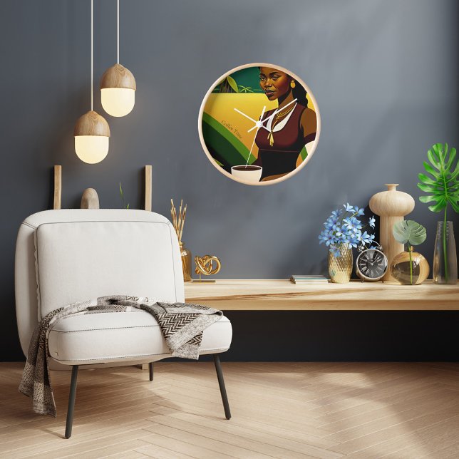 Horloge Coffee Time Wall Clock (Créateur téléchargé)