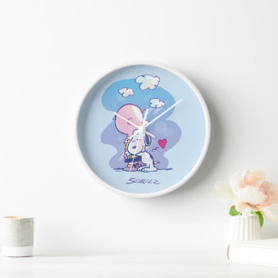 Horloge Confort et sécurité Charlie & Snoopy Hug