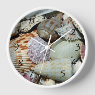 Horloge Coques de mer