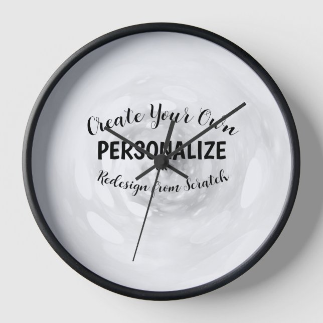 Horloge Créez votre propre (Recto)