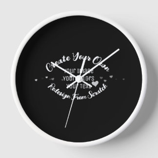 Horloge Créez votre propre image personnalisée