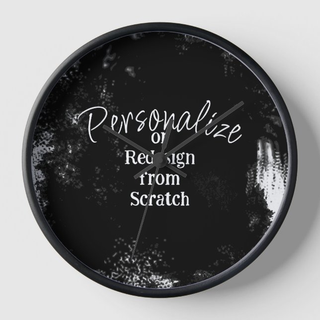 Horloge Créez votre propre personnalisation (Recto)