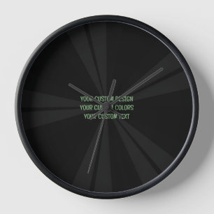 Horloge Créez votre propre personnalisation personnalisée