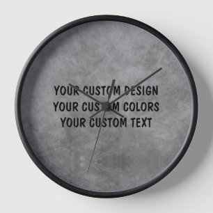 Horloge Créez votre propre personnalisation personnalisée