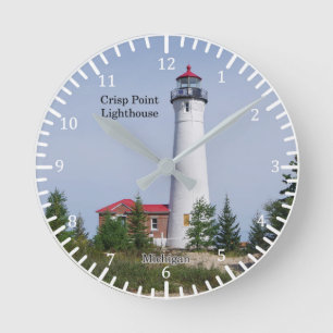 Horloge croquante de phare de point