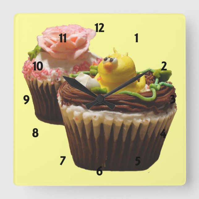 Horloge Cupcake (Recto)