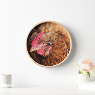 HORLOGE CUTE CHICKEN