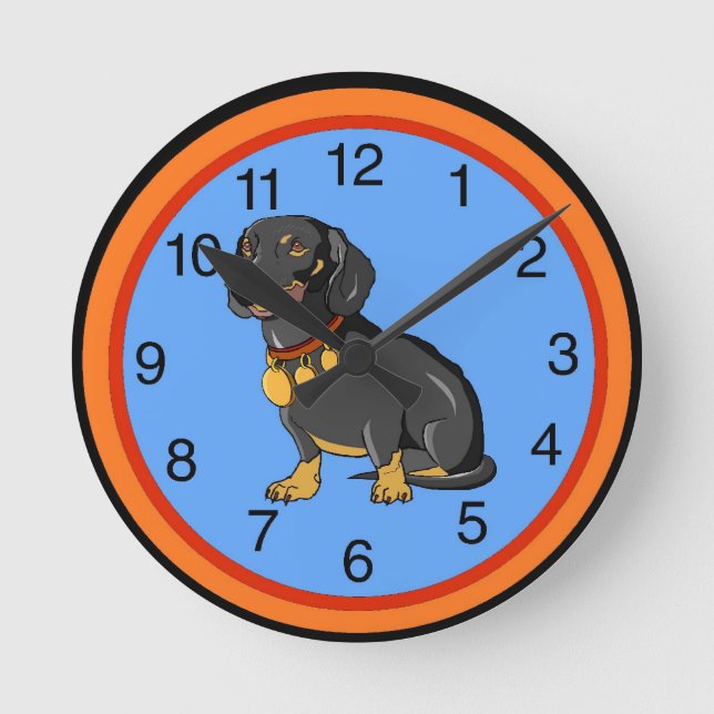 Horloge Dachshund (Recto)