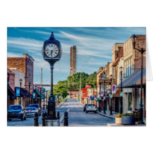 Horloge Dans Le Centre-Ville Cape Girardeau Carte 