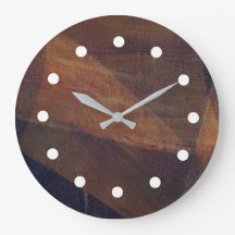 Horloge d'Art numérique de superposition riche
