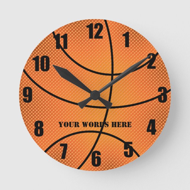 Horloge de basket-ball (Recto)