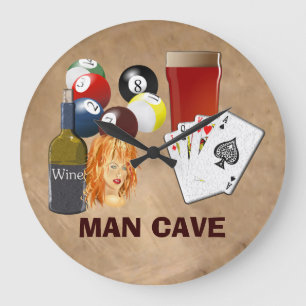Horloge de caverne d'homme grande