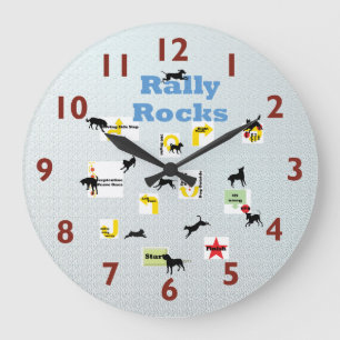 Horloge de chien de rassemblement