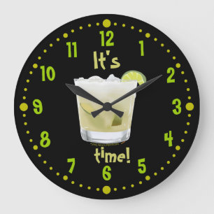 Horloge de Coctail de Brésilien de temps de