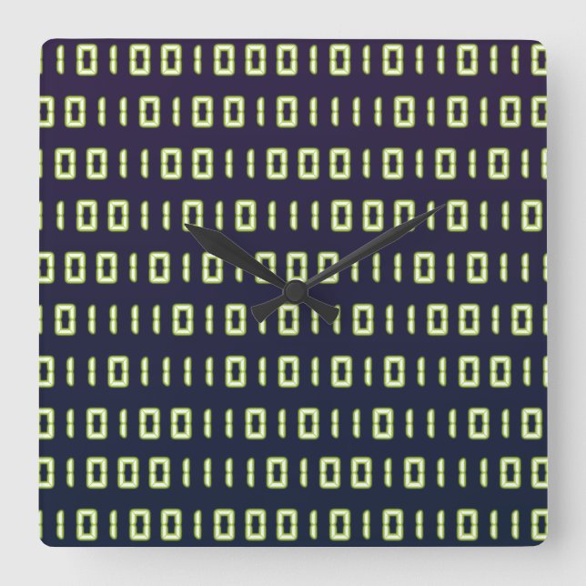 Horloge de code binaire (Recto)