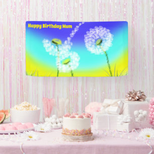Horloge de Dandelion, Bannière d'anniversaire des
