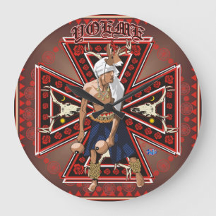 horloge de danseur de cerfs communs de yaqui
