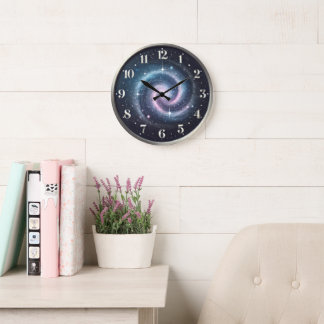 Horloge de galaxie mystique