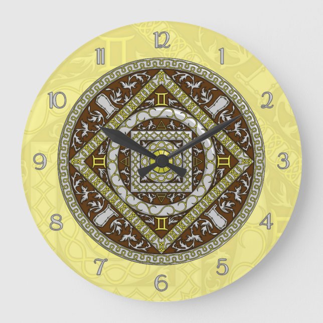 Horloge de Gemini Mandala (Recto)