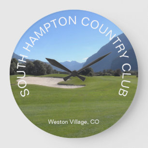Horloge de golf et de tennis Club