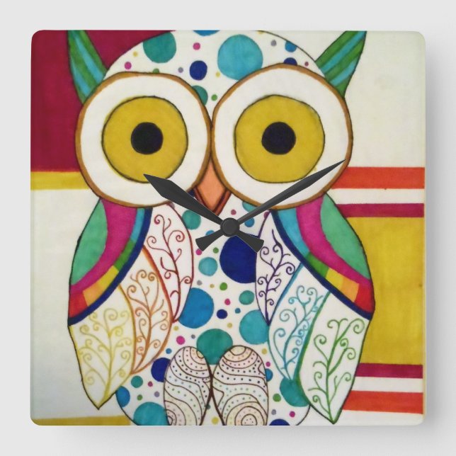 Horloge de hibou (Recto)