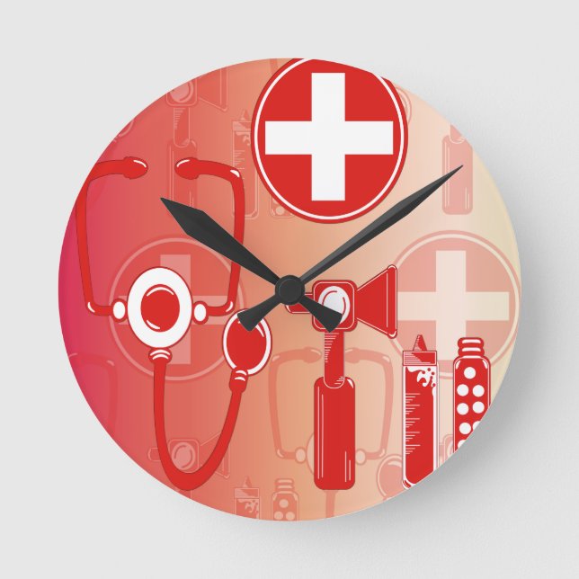 Horloge de kit de médecin et d'infirmière de jouet (Recto)