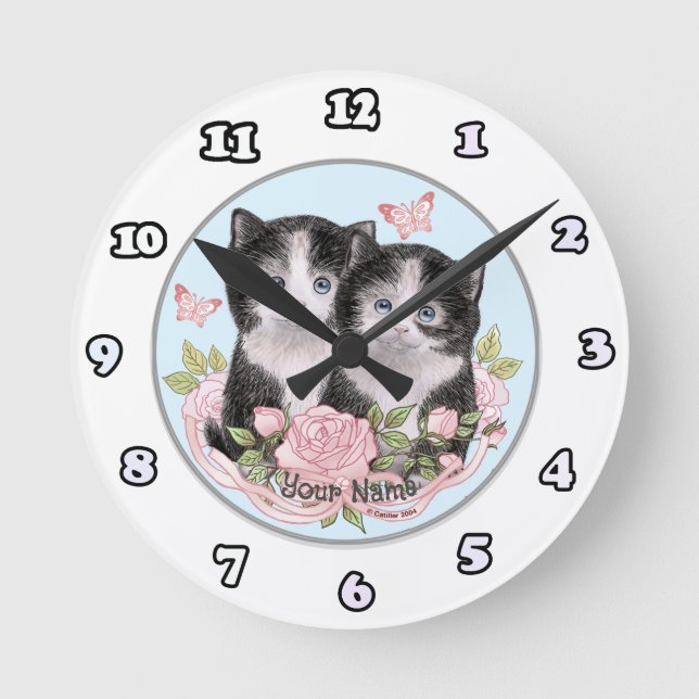 Horloge de Kittens trop mignonne (Recto)