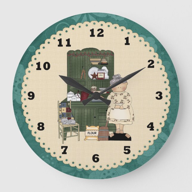 Horloge de la cuisine de la grand-mère (Recto)
