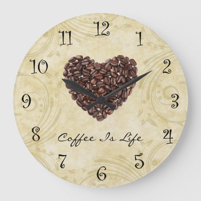 Horloge de la cuisine du café (Recto)