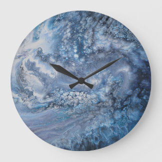 Horloge de la géode cristalline