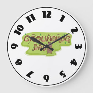 Horloge de la journée de la marmotte