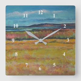 Horloge de la maison de plage de la dune de sable 