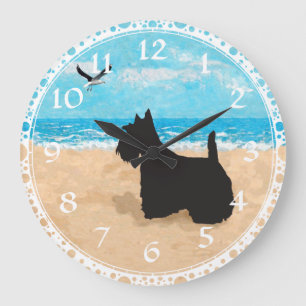 Horloge de la plage du Terrier Écossais