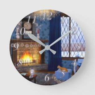 Horloge de la sérénité hivernale