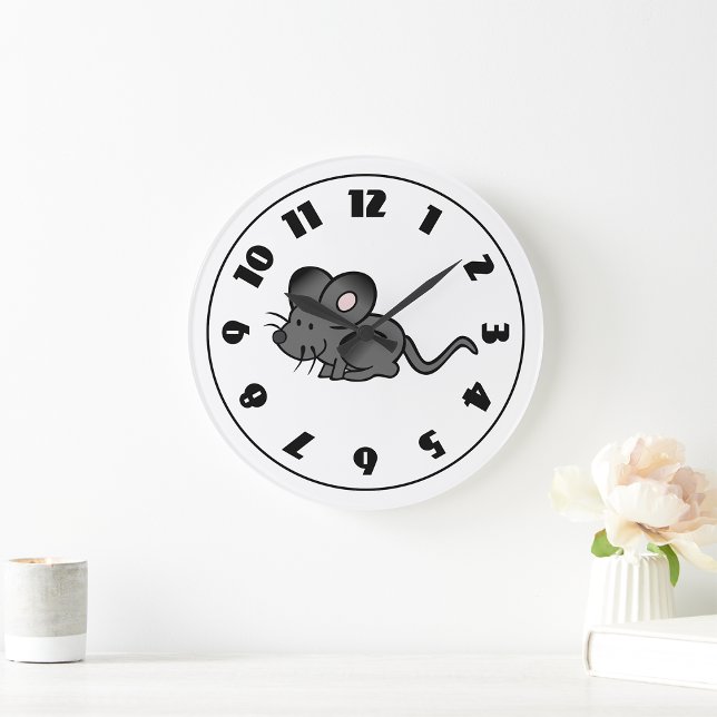 Horloge de la souris de dessin (Créateur téléchargé)