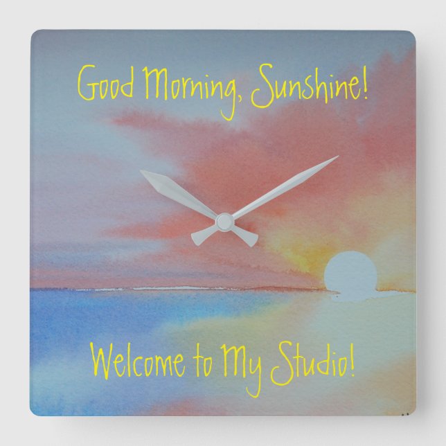 Horloge de l'aquarelle (Recto)