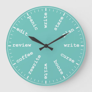 Horloge de l'écrivain - Humour d'écriture humorist