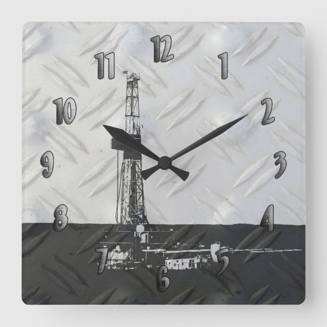 Horloge de l'outil de perçage (avec chiffres) (Recto)