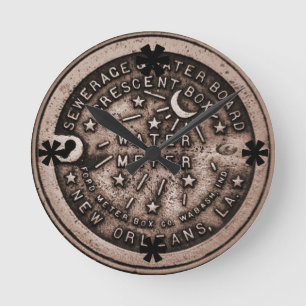 Horloge de mètre d'eau de la Nouvelle-Orléans