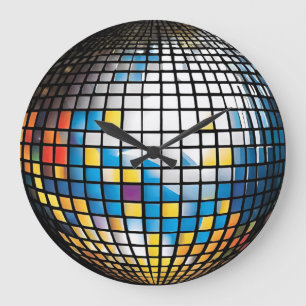 Horloge De Mirrorball Glitball
